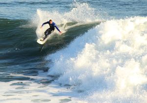 Small wave for Steamer, but there was enough there to catch.