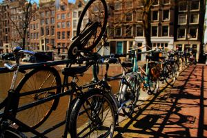 Amsterdam bicycle storage