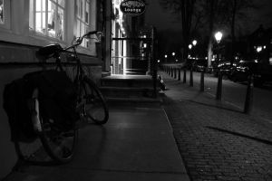 Amsterdam evening street 3