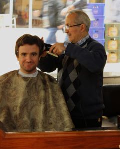 We see you watching TV, Mr Barber