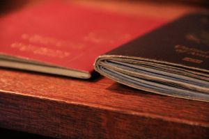 My mega-passport and K's normal one