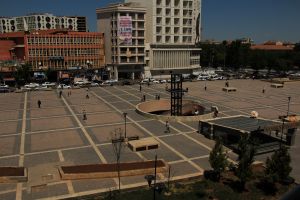 Out my hotel window just now.