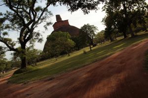 A benefit of not being able to sleep was getting there before the other tourists.