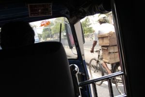 I didn't think I'd fall asleep in the back of a tuk tuk...good thing I put the camera away first.