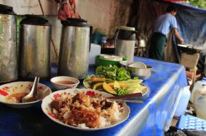 I had basically the same meal for lunch.