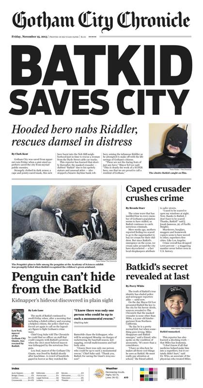 Batkid saves the city