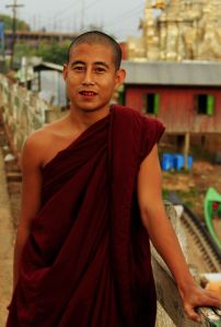 I wish I could ask my Burmese monk buddy, despite no common spoken language and betel-stained teeth.