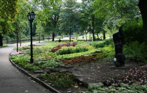 My first night in Riga I was in this park after 11 PM, thinking maybe I shouldn't be there, then saw women walking alone, felt safer and a little in love with the city