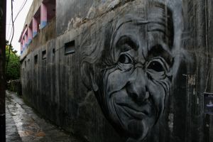 Is that a welcoming smile or a fear?