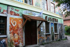 Walls are not blank in Uzupis