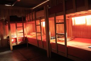 bunk beds dorm hostel Lima