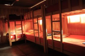 bunk beds dorm hostel Lima