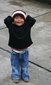 Cute kid in Guatemala