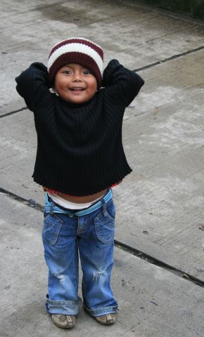 Cute kid in Guatemala