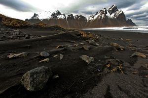 Horn mountains Iceland
