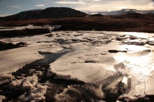 Iceland fjord travel