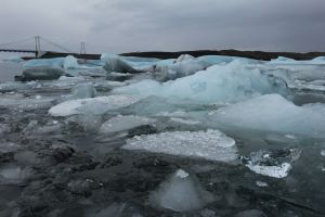 Iceland glacier lagoon