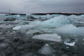 Iceland glacier lagoon