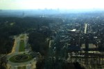 Atomium view over Brussels 2