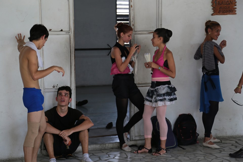Ballet Havana Cuba practice