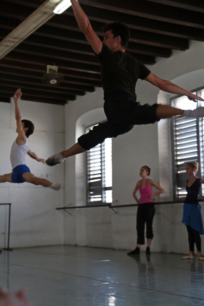 Cuba ballet practice Havana Cuba