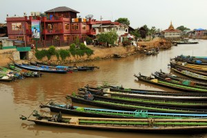 A year ago today I was here, Nyaung Shwe, Myanmar
