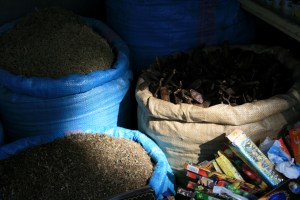 Another ubiquitous herb bag pic, Tangier souk April, 2009.
