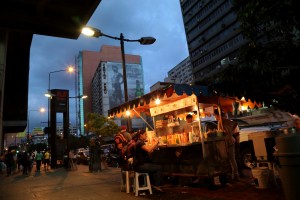 The one where I ate had no stools and more sauces.