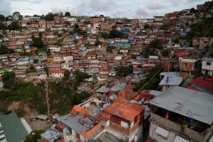 slums outside Caracas, suburbs, favelas Venezolanas