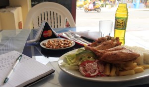 Pollo and palabras in Peru