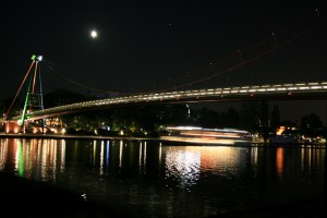 The bridge in Frankfurt where I spent an inordinate amount of time listening to Elliot Smith