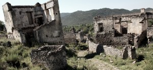 Somewhere along the way I lost my photos from most of that trip, so these are from later, similar spirits. This is Kayaköy, an abandoned village in Turkey