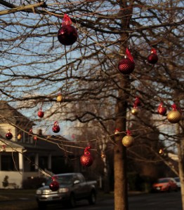 New Year's decorations in PDX