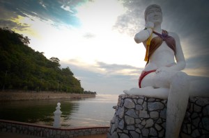 I don't have my normal computer. Is it me or is this image all wonky?