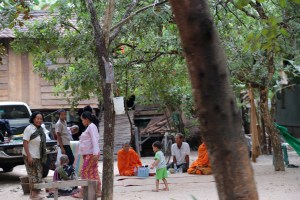 Wait, what's going on over there? Move, you stupid tree!