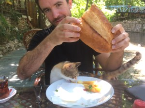 Thief! Sneaky, adorable, purring thief!