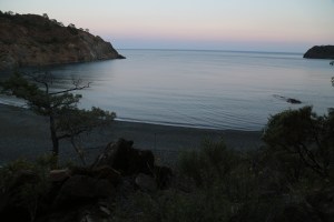 These coves would have been beautiful...if we hadn't been quite so close to dying.