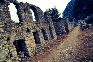 The necropolis at Olympos