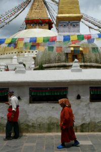 Boudhanath Stupa circuit, July 2011
