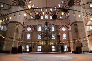Suleiman the Magnificent mosque in Istanbul last week