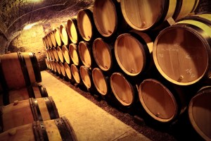 Burgundy wine cellar 4783