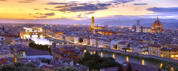 Much to my chagrin, I see now that I was so busy tour guiding that I forgot to take my own shot of the city. But this blogger did a better job than I would have anyway.