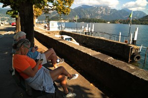 Sorry to distract you from your phones, but could I interest you in some info about the place you crossed half the planet to see? What do you think about Mussolini?