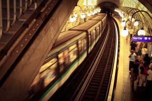 Paris metro station