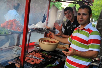 Diyarbakir, Turkey street vendors