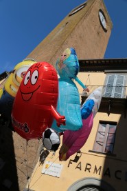 Balloons and the Moor's Tower, Orvieto