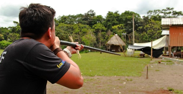 Ecuador blowgun_