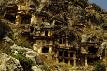 Hill tombs of Myra Turkey.jpg