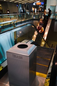 Vegas garbage escalator