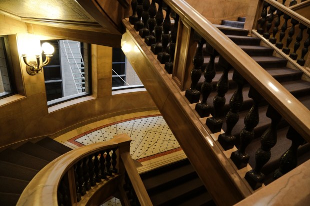 Chicago Cultural Center staircase